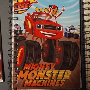 Repurposed Little Golden Book/Journal (Mighty Monster Machines)